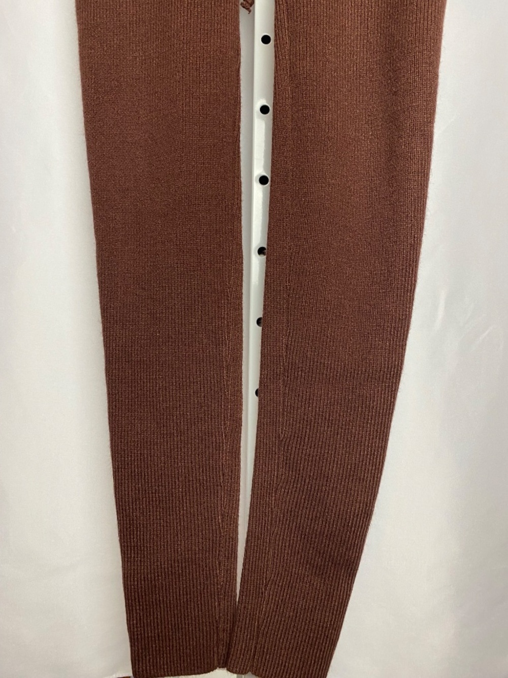 Fashion Nova Womenʻs ChocolateBrown Ribbed Knit Long Sleeve Body Con Jumpsuit XL - Picture 4 of 8
